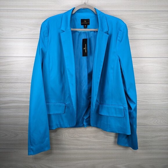 NWT Worthington Fresh Blue Blazer - Picture 9 of 9